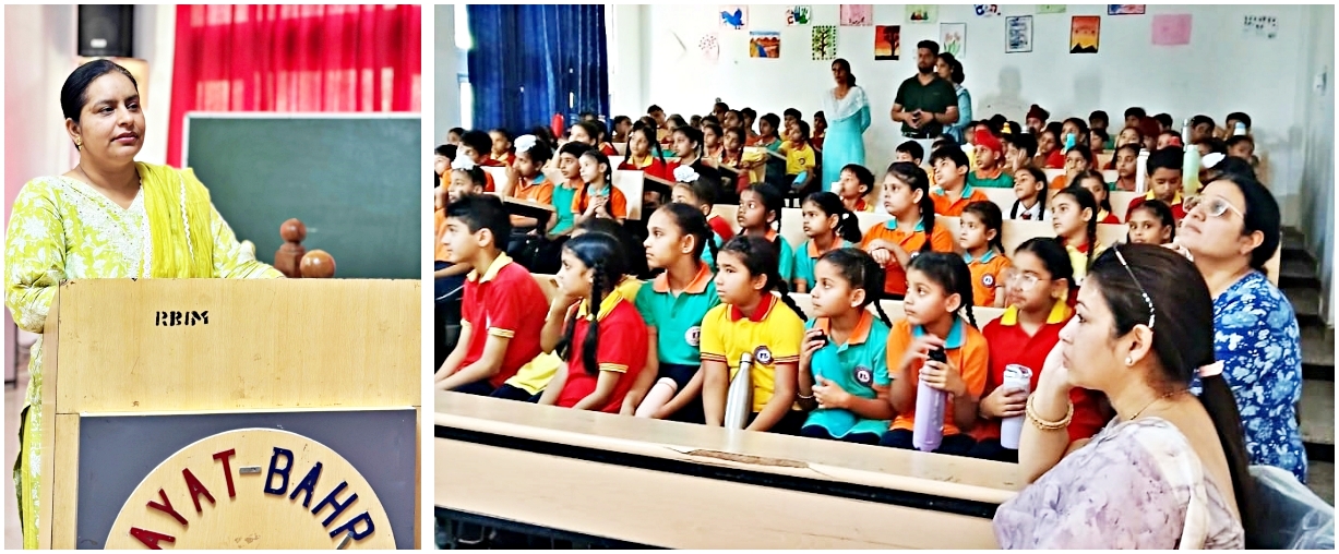 Rayat Bahra International School organized a seminar on the health of children during the summer season